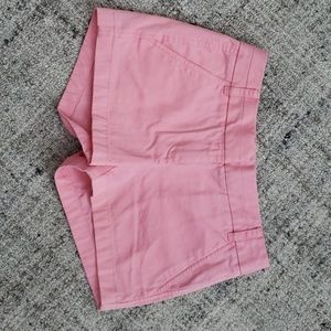 J Crew Women's Chino Shorts Pink Size 0